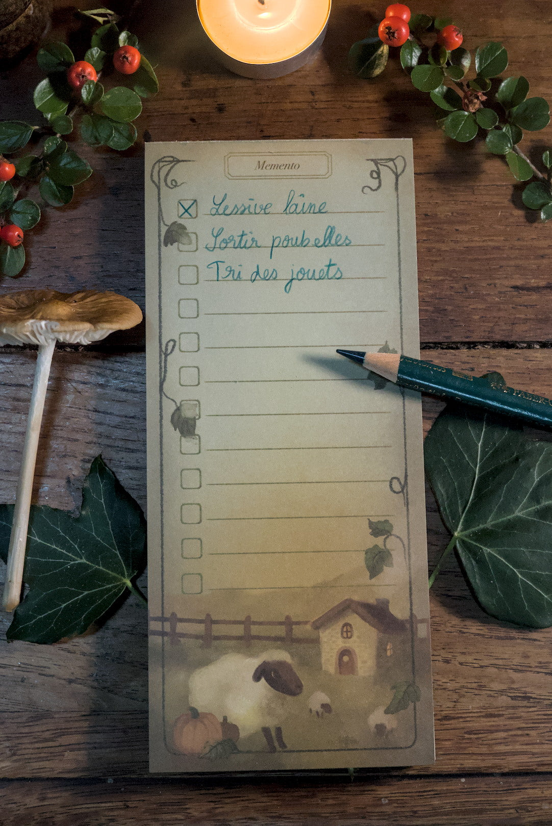 To-do list aimantée