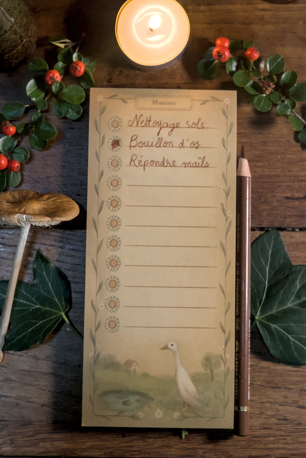 To-do list aimantée