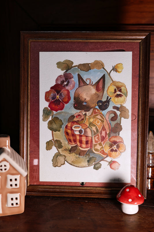 Pensée tisane - Œuvre originale